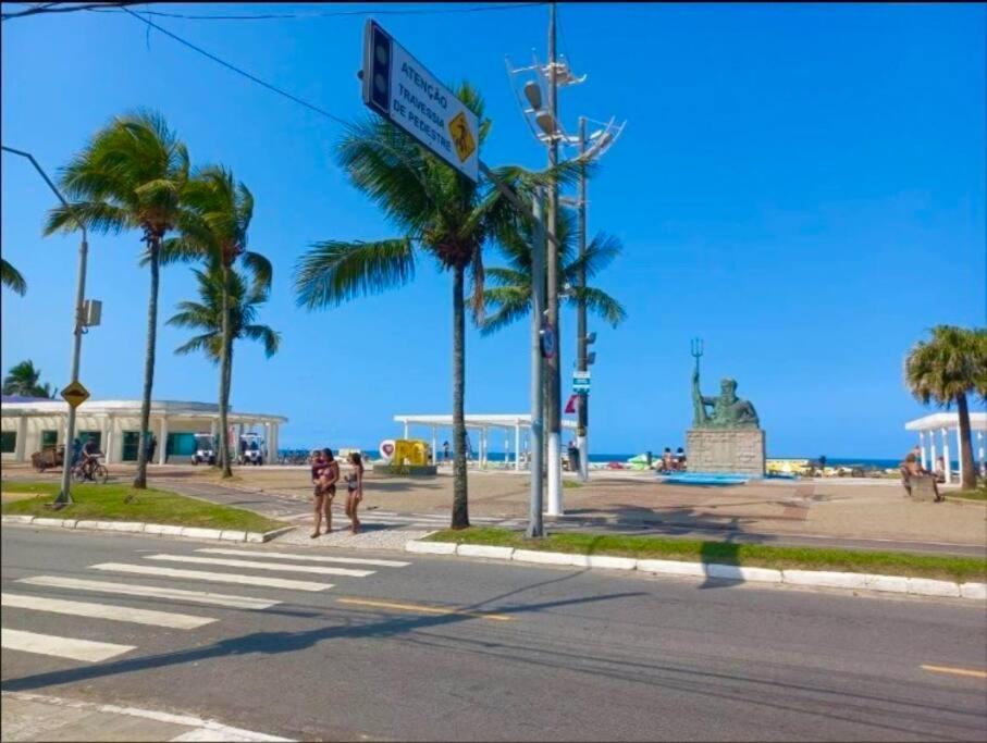 Apto Aconchegante - Praia Grande ภายนอก รูปภาพ